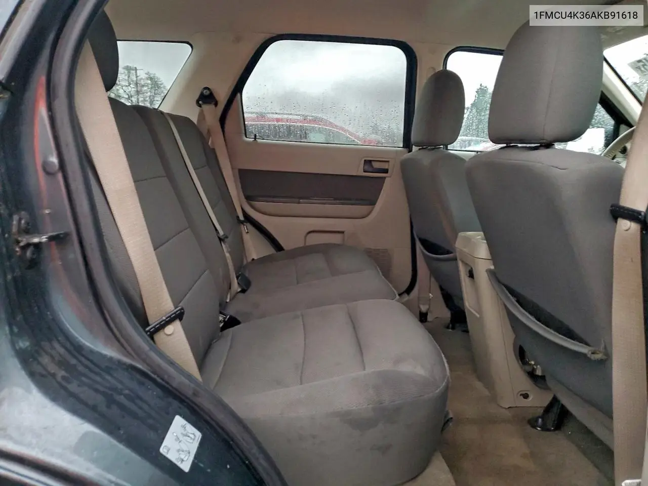 1FMCU4K36AKB91618 2010 Ford Escape Hybrid