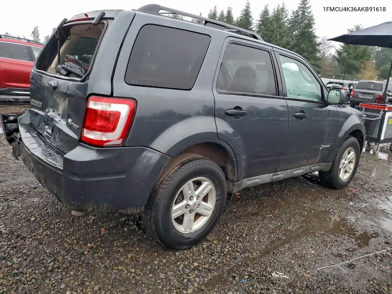 1FMCU4K36AKB91618 2010 Ford Escape Hybrid