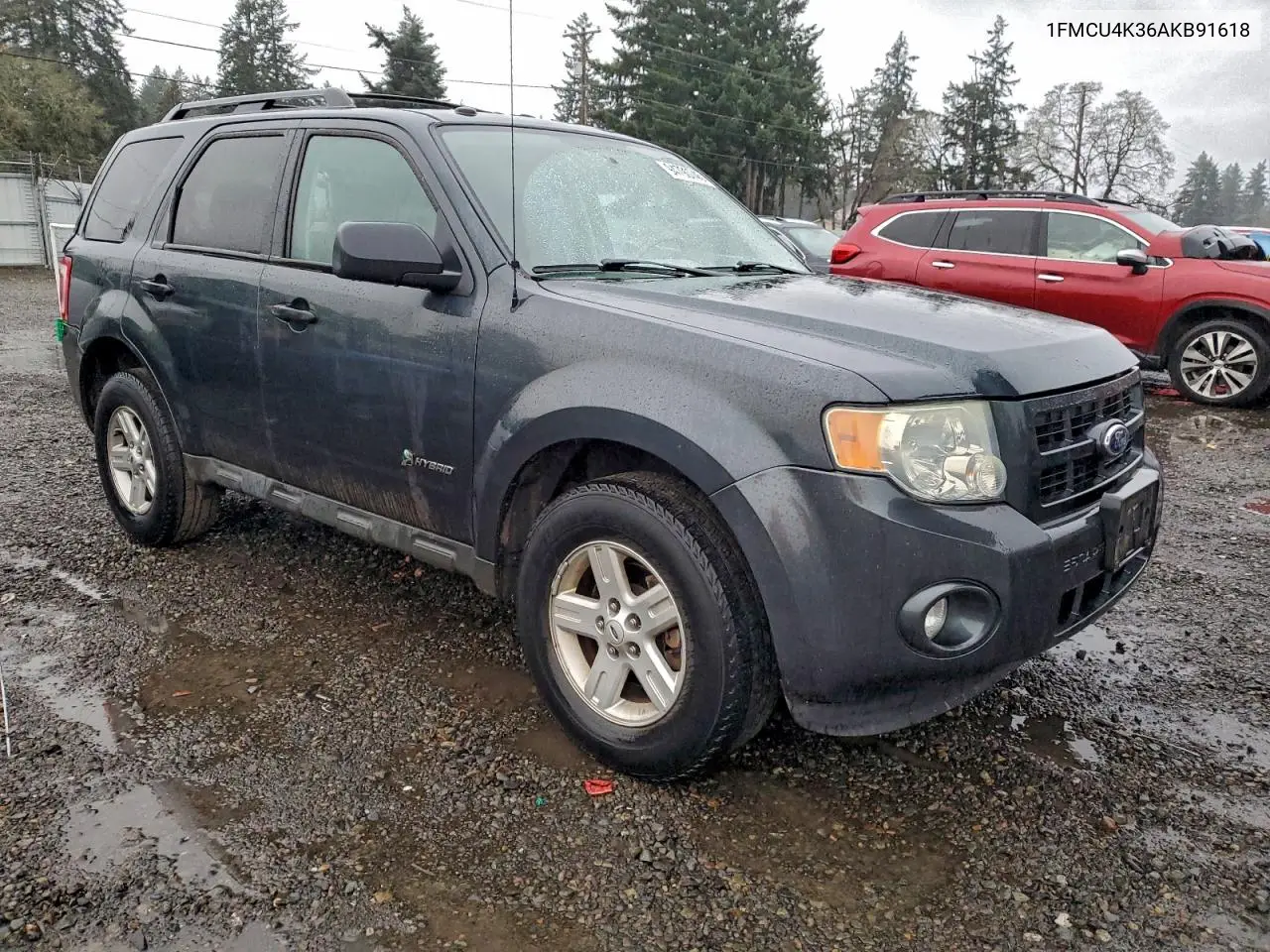 1FMCU4K36AKB91618 2010 Ford Escape Hybrid