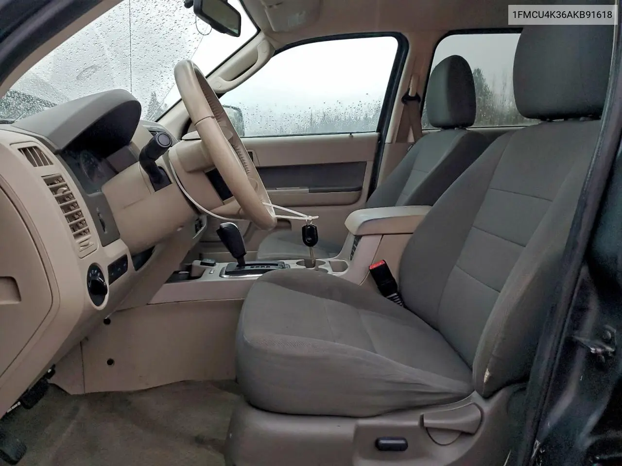 1FMCU4K36AKB91618 2010 Ford Escape Hybrid