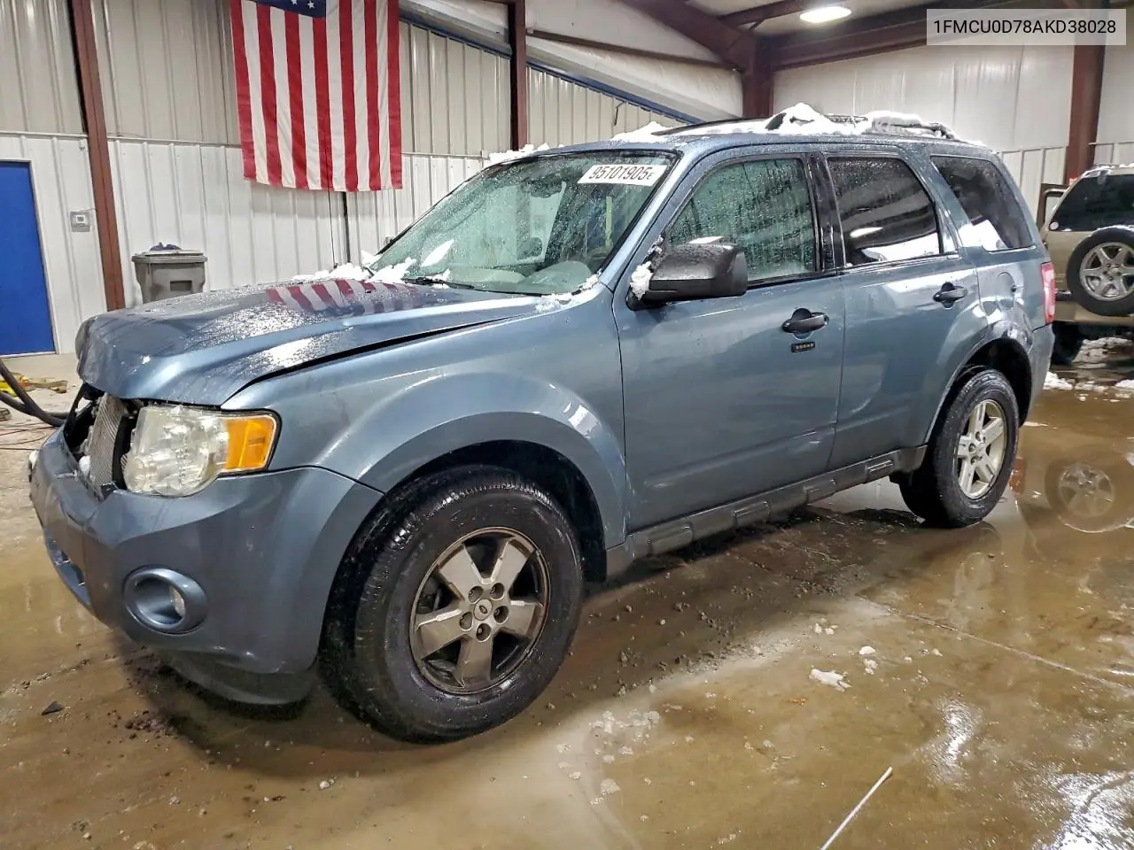 1FMCU0D78AKD38028 2010 Ford Escape Xlt