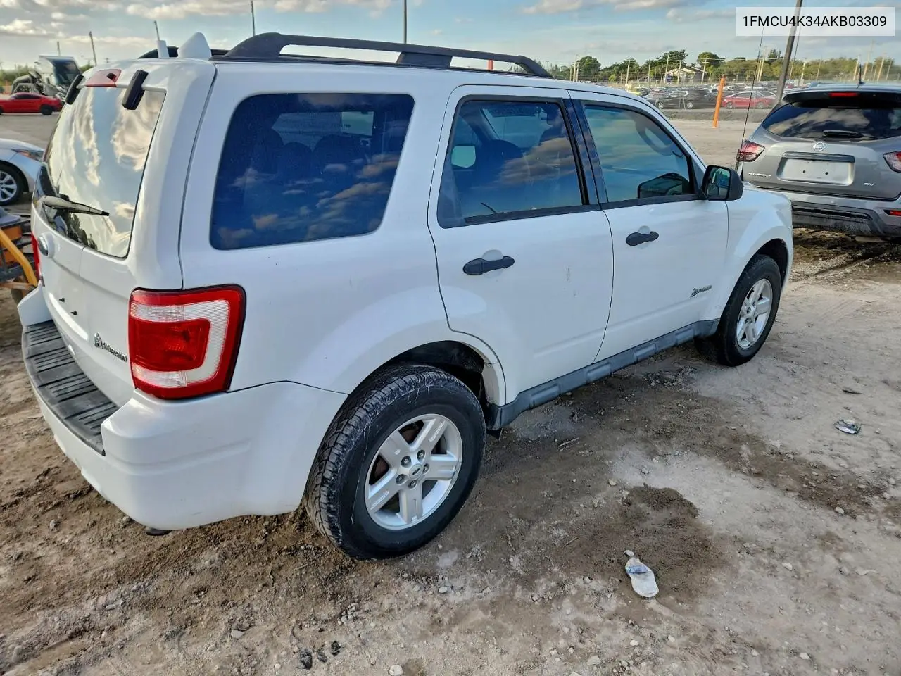 1FMCU4K34AKB03309 2010 Ford Escape Hybrid