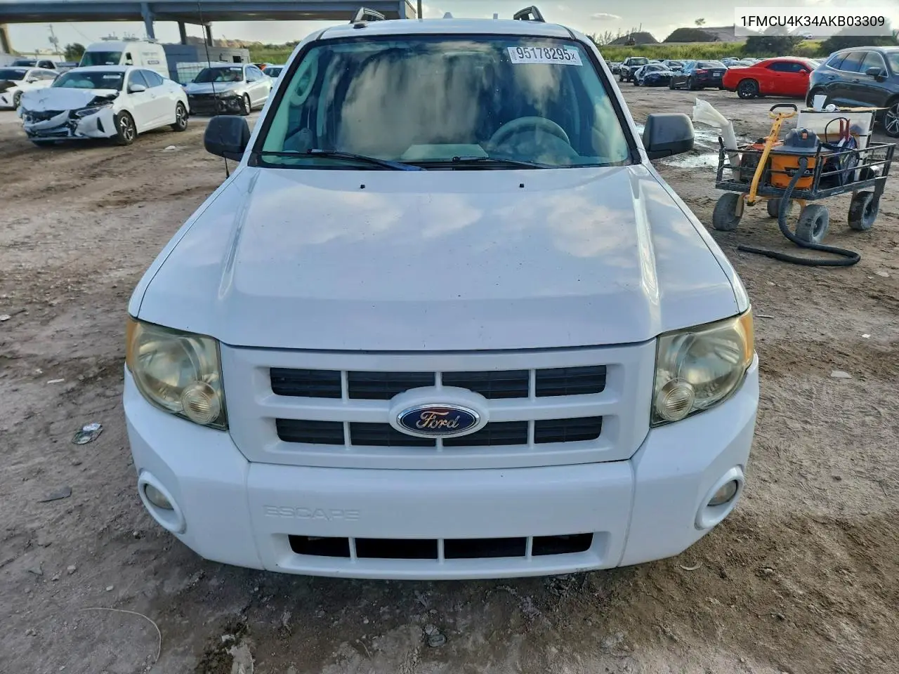 1FMCU4K34AKB03309 2010 Ford Escape Hybrid