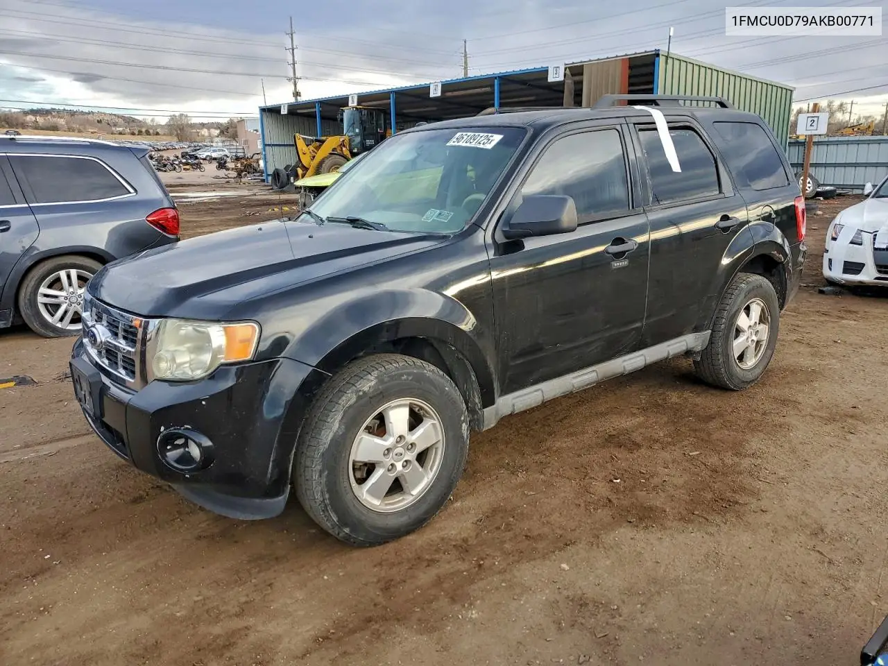 1FMCU0D79AKB00771 2010 Ford Escape Xlt