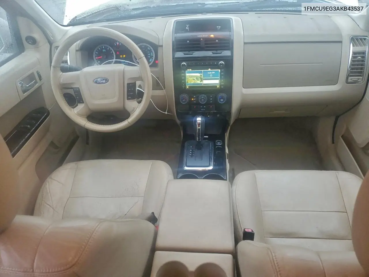 1FMCU9EG3AKB43537 2010 Ford Escape Limited