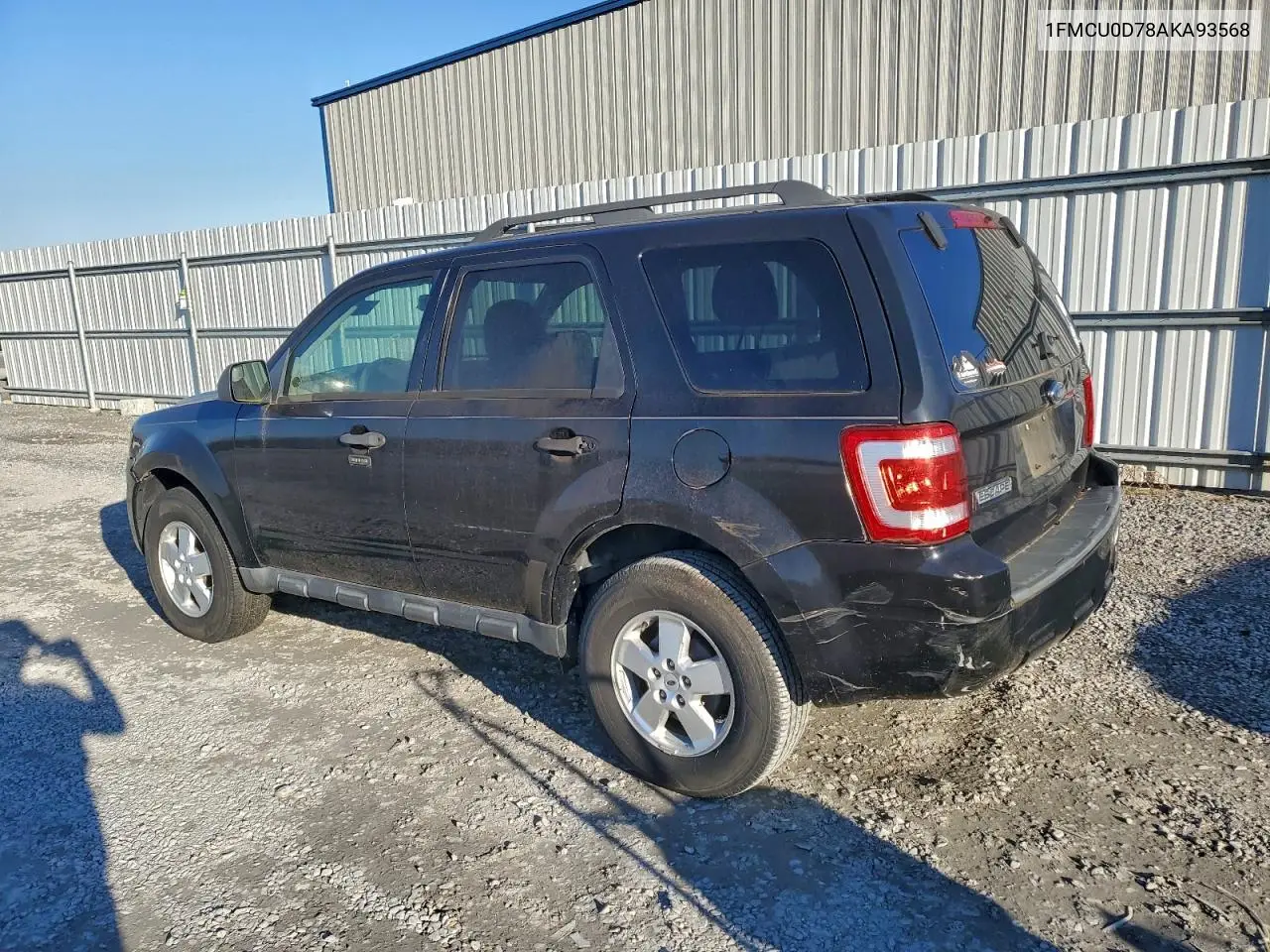 1FMCU0D78AKA93568 2010 Ford Escape Xlt