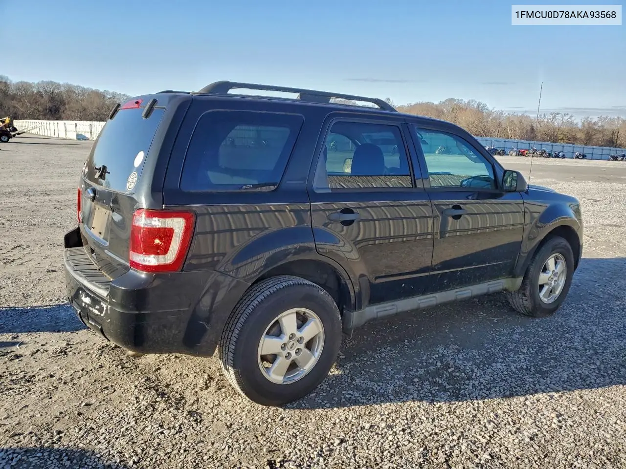 1FMCU0D78AKA93568 2010 Ford Escape Xlt