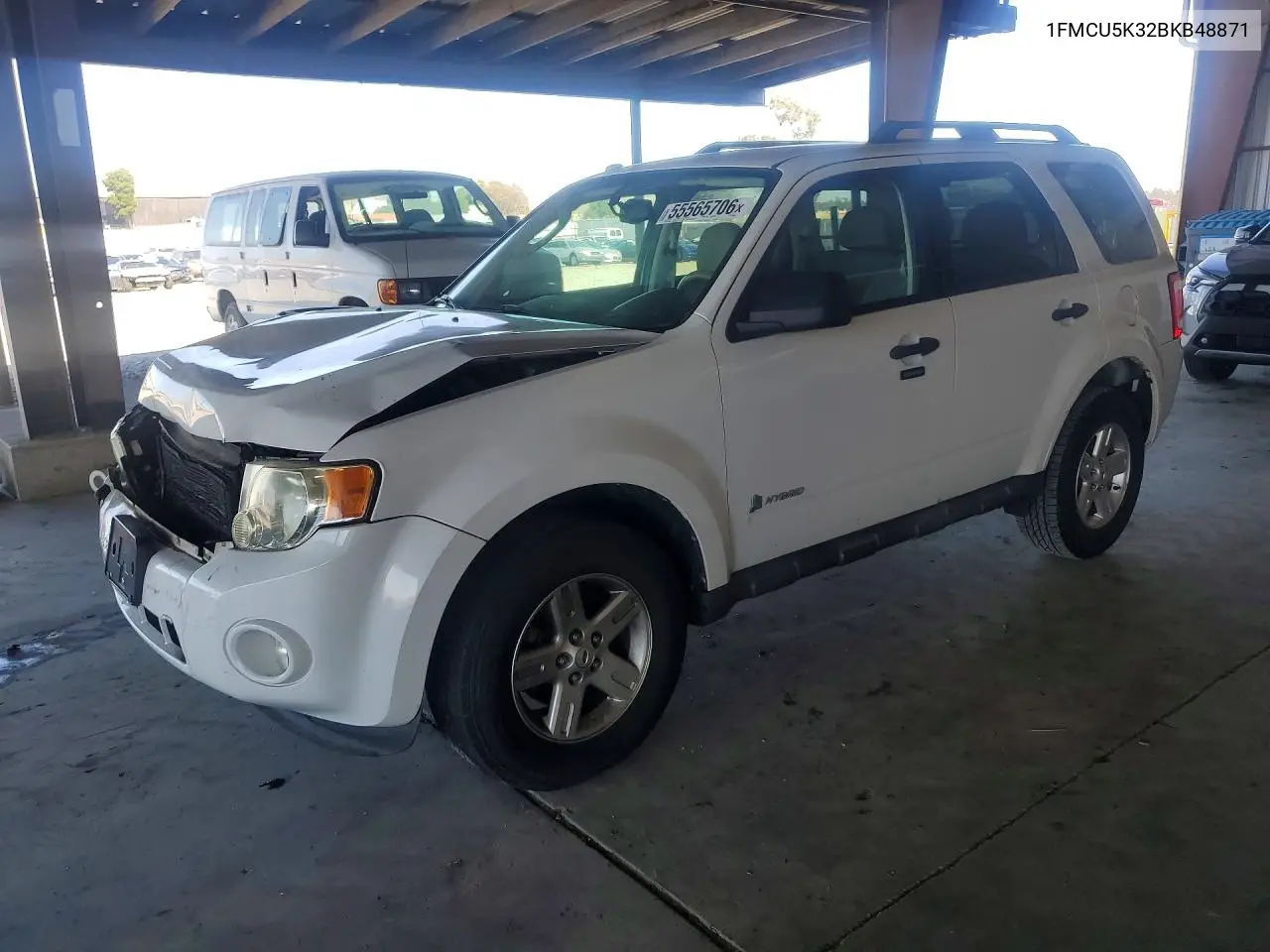 1FMCU5K32BKB48871 2011 Ford Escape Hybrid