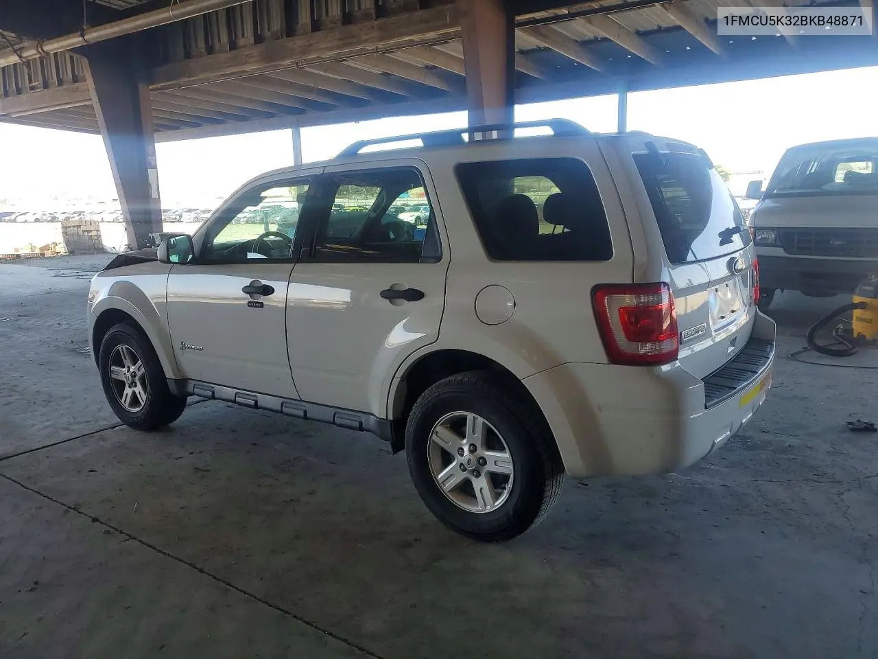 1FMCU5K32BKB48871 2011 Ford Escape Hybrid