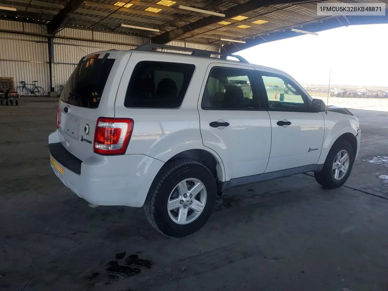 1FMCU5K32BKB48871 2011 Ford Escape Hybrid