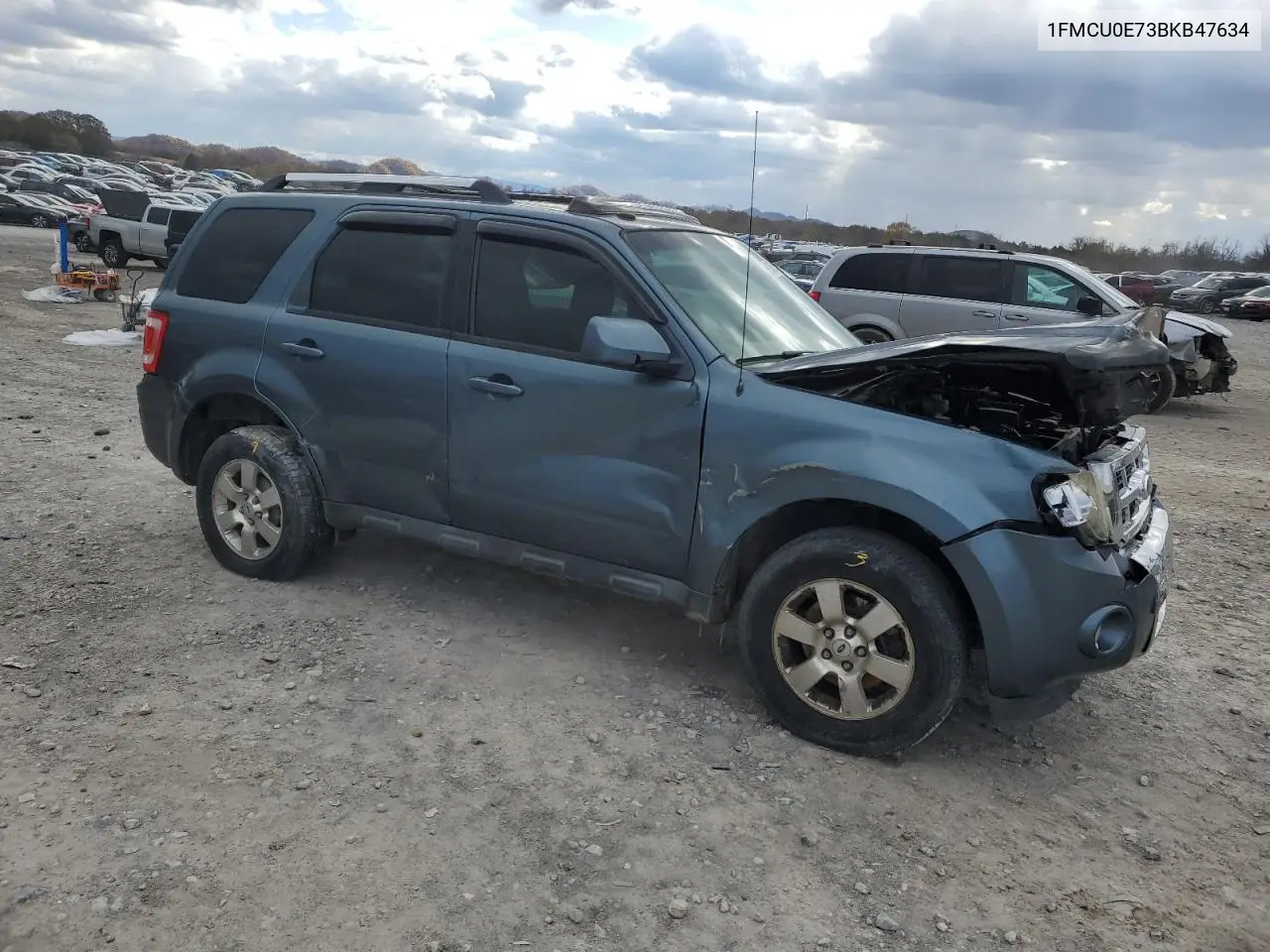 1FMCU0E73BKB47634 2011 Ford Escape Limited