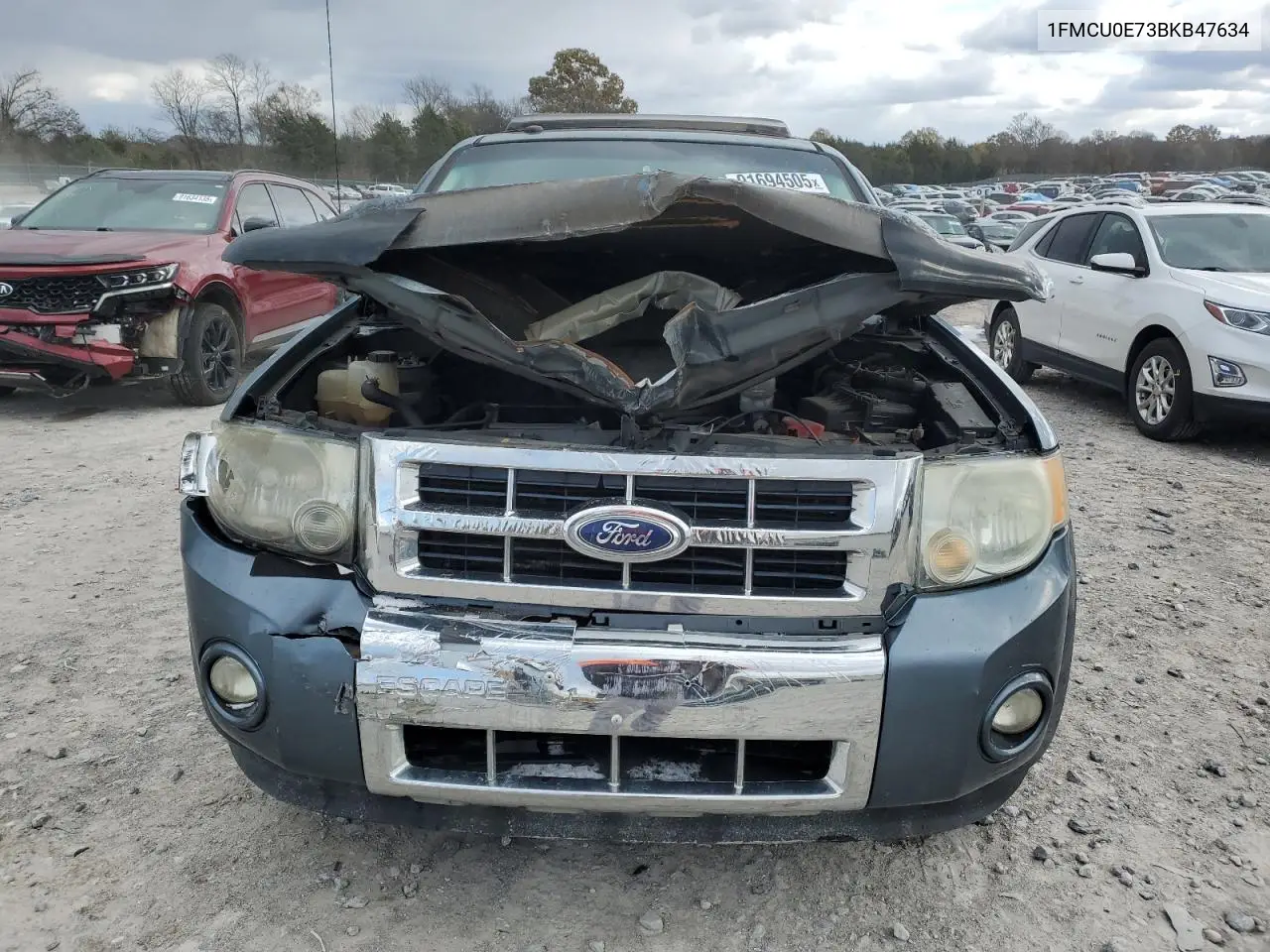 1FMCU0E73BKB47634 2011 Ford Escape Limited