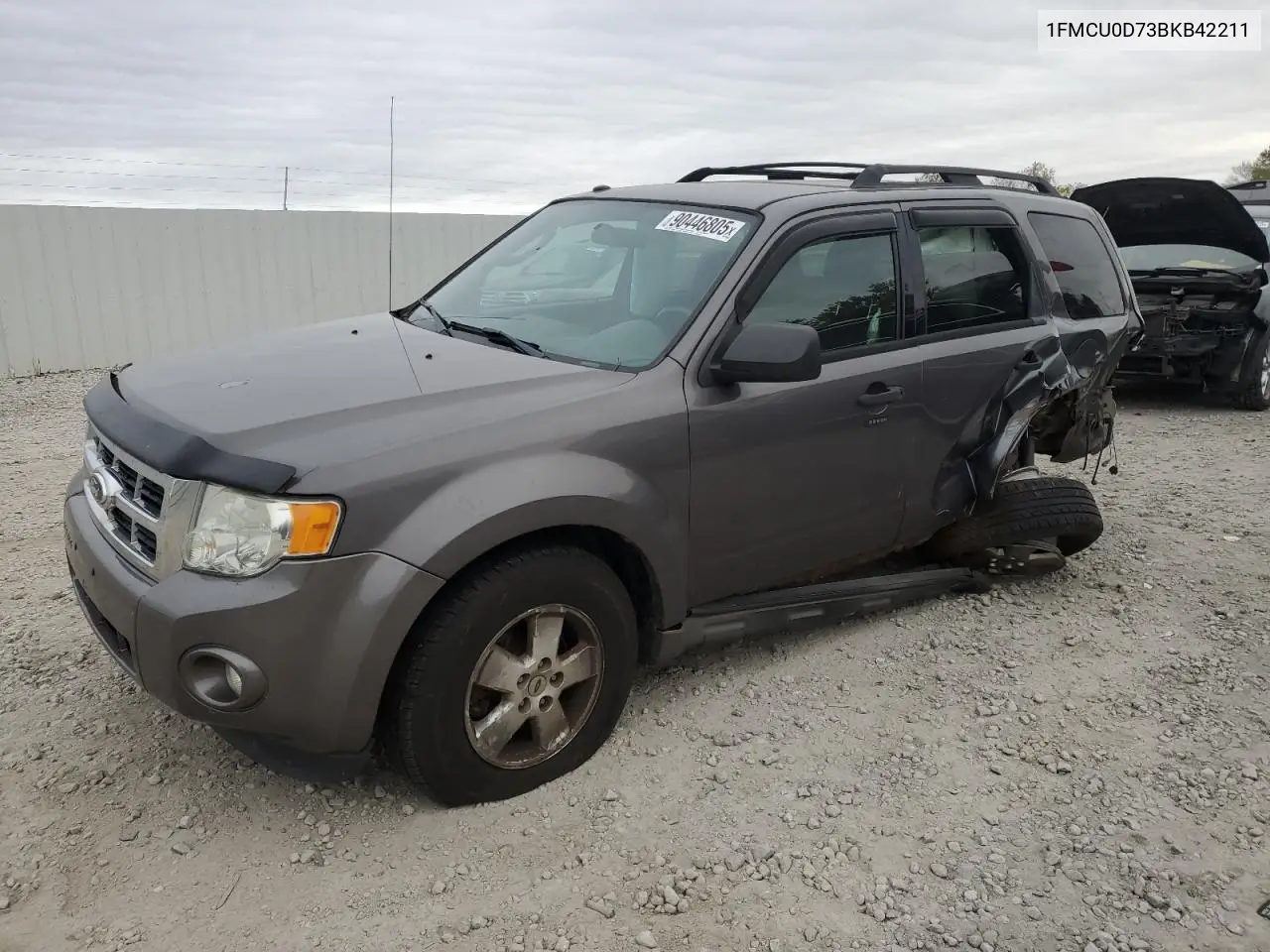 1FMCU0D73BKB42211 2011 Ford Escape Xlt