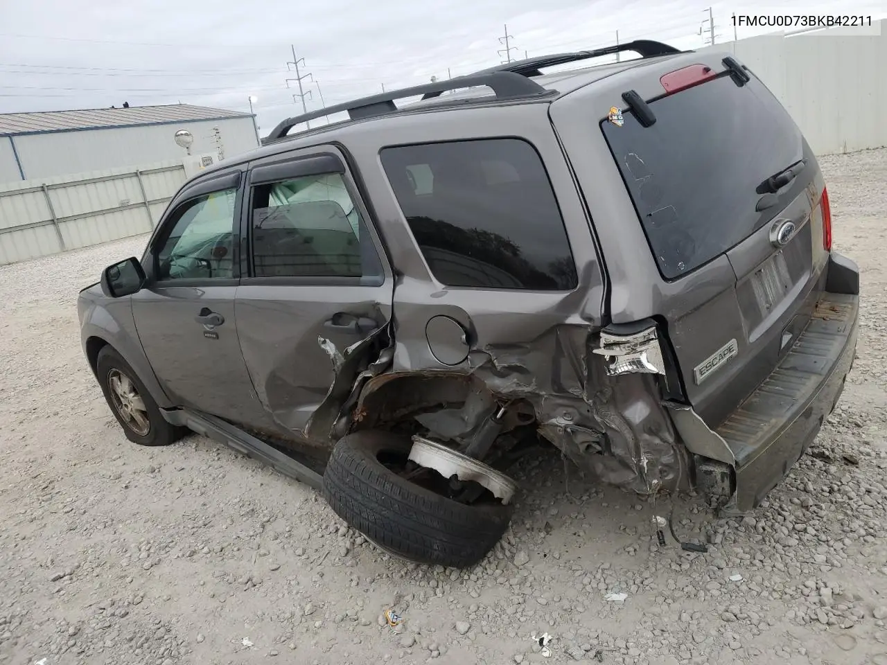 1FMCU0D73BKB42211 2011 Ford Escape Xlt