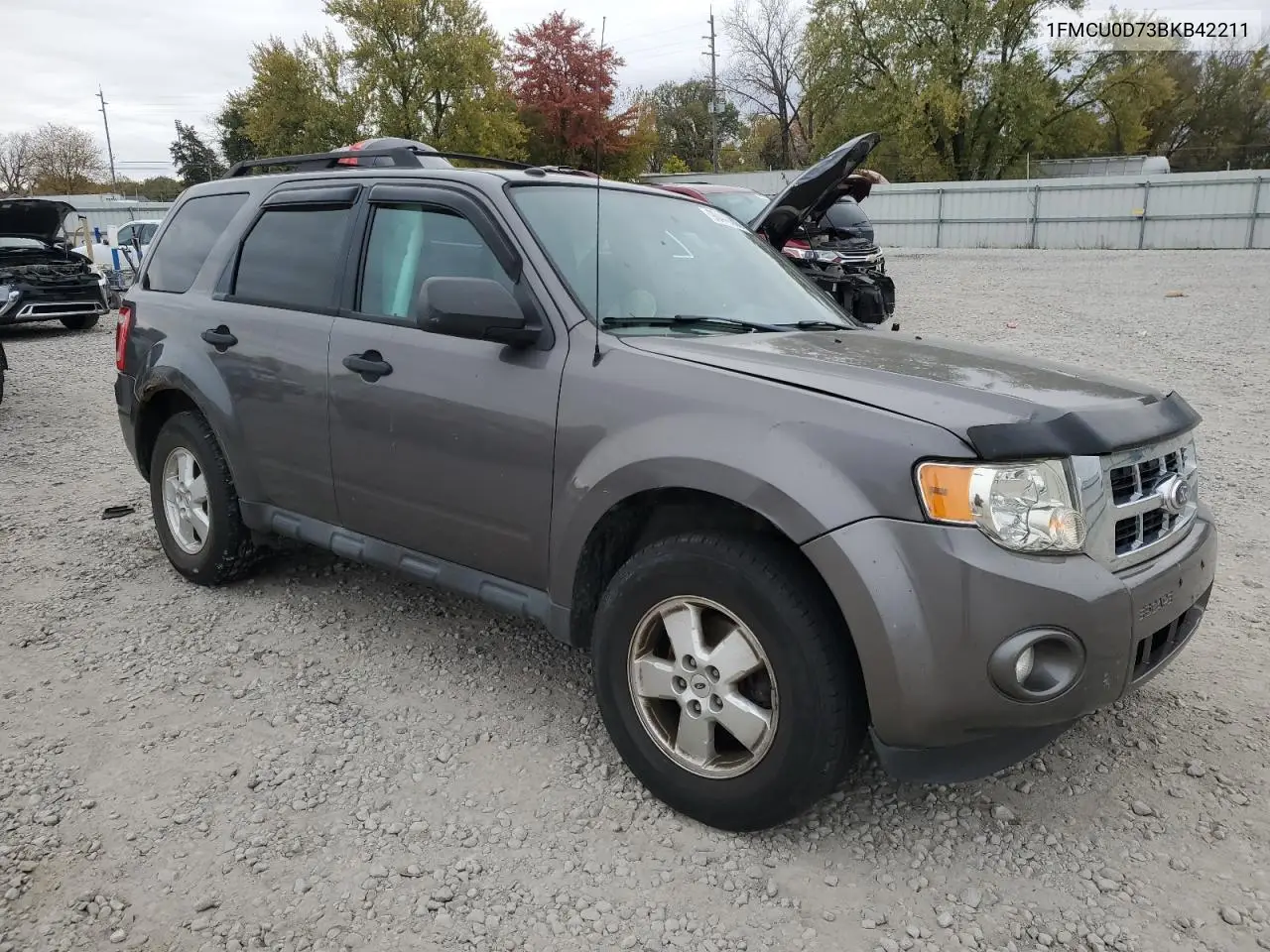 1FMCU0D73BKB42211 2011 Ford Escape Xlt