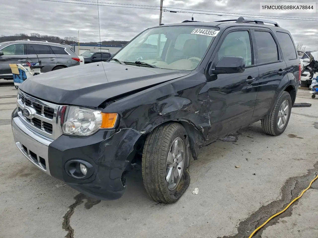 1FMCU0EG8BKA78844 2011 Ford Escape Limited