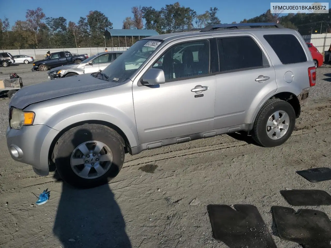 1FMCU0EG1BKA45572 2011 Ford Escape Limited