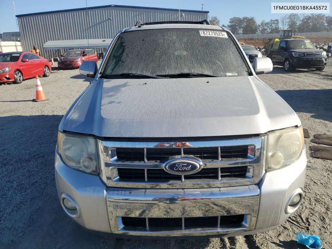 1FMCU0EG1BKA45572 2011 Ford Escape Limited