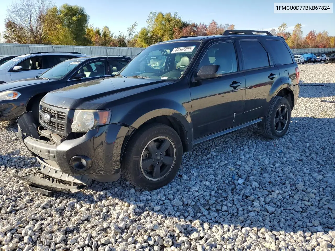 1FMCU0D77BKB67824 2011 Ford Escape Xlt