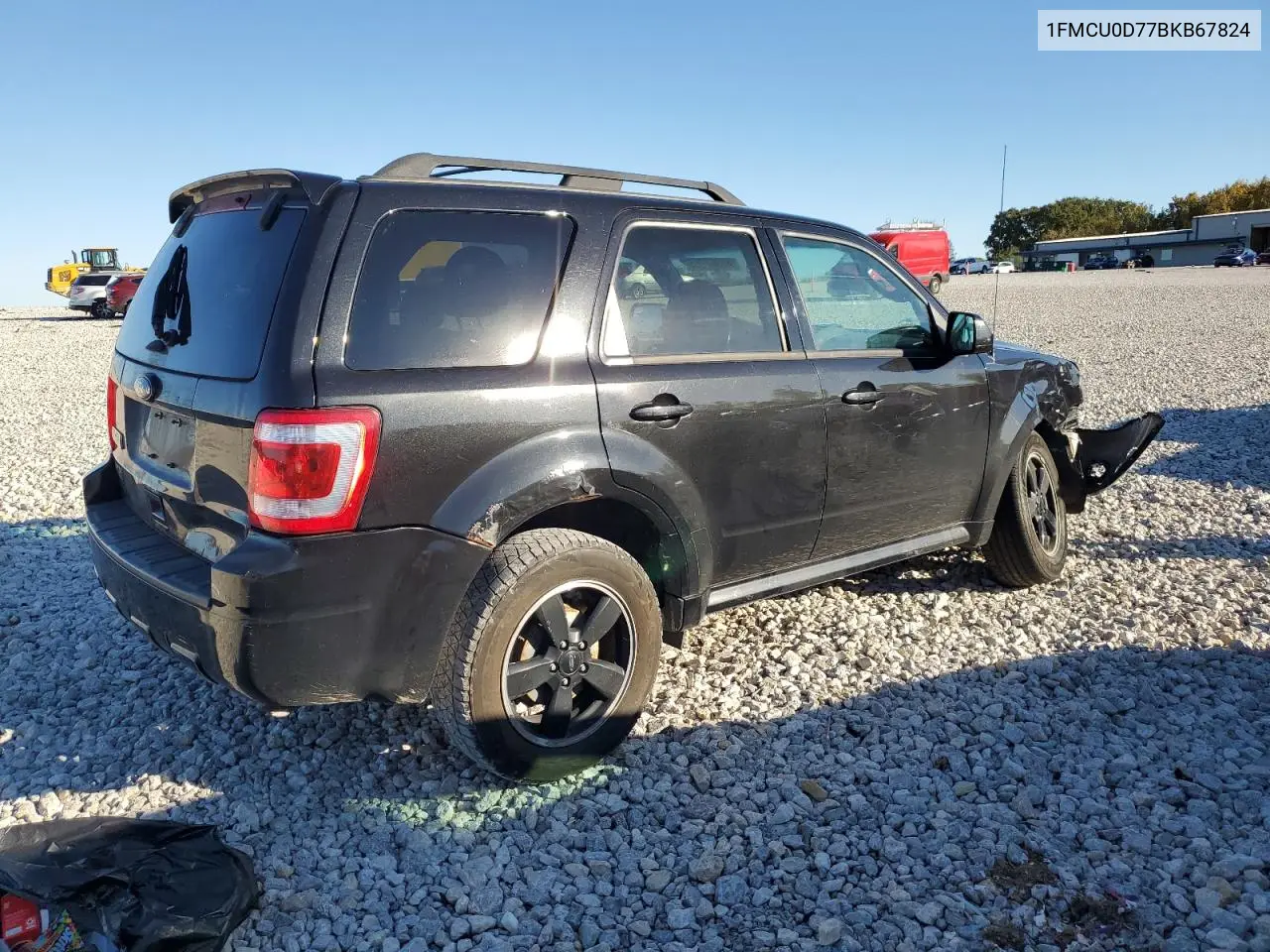 1FMCU0D77BKB67824 2011 Ford Escape Xlt
