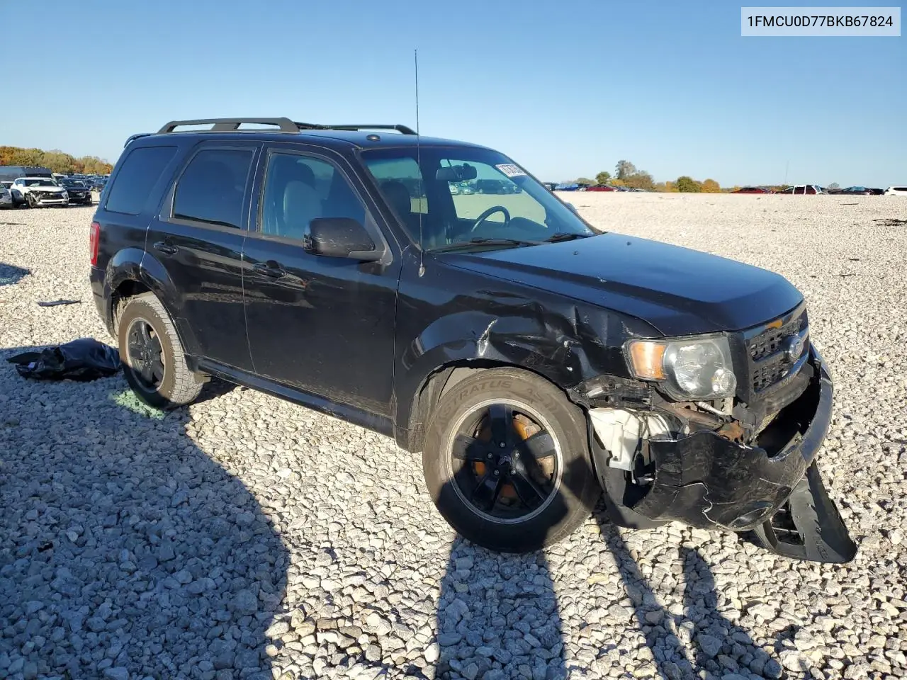 1FMCU0D77BKB67824 2011 Ford Escape Xlt