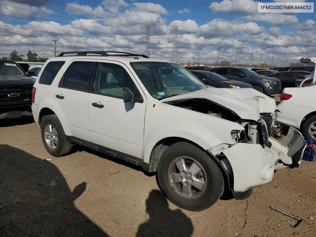 1FMCU0D76BKA66032 2011 Ford Escape Xlt