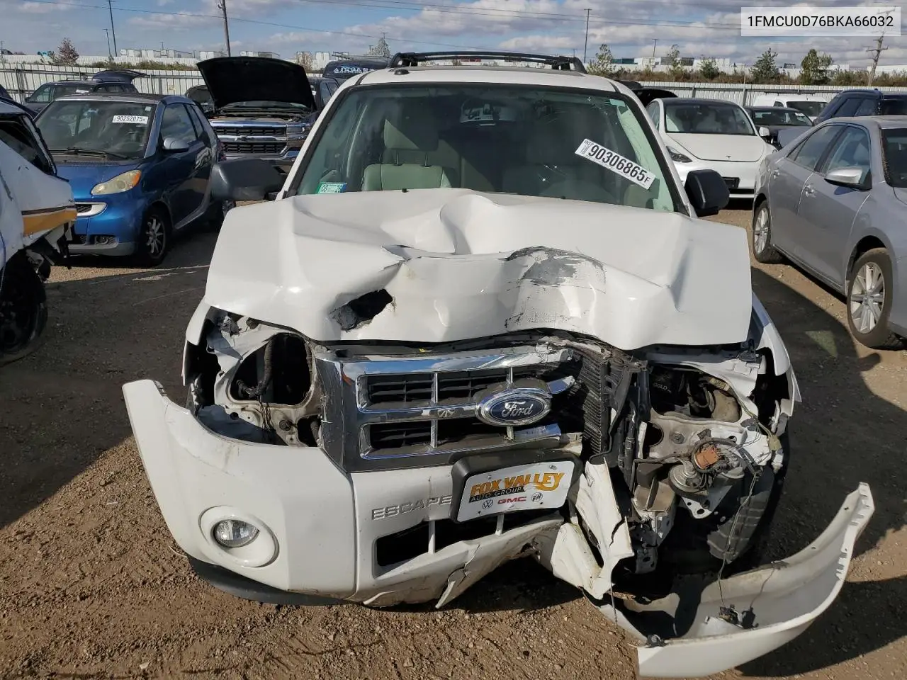 1FMCU0D76BKA66032 2011 Ford Escape Xlt