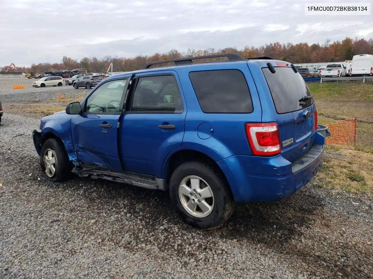 1FMCU0D72BKB38134 2011 Ford Escape Xlt