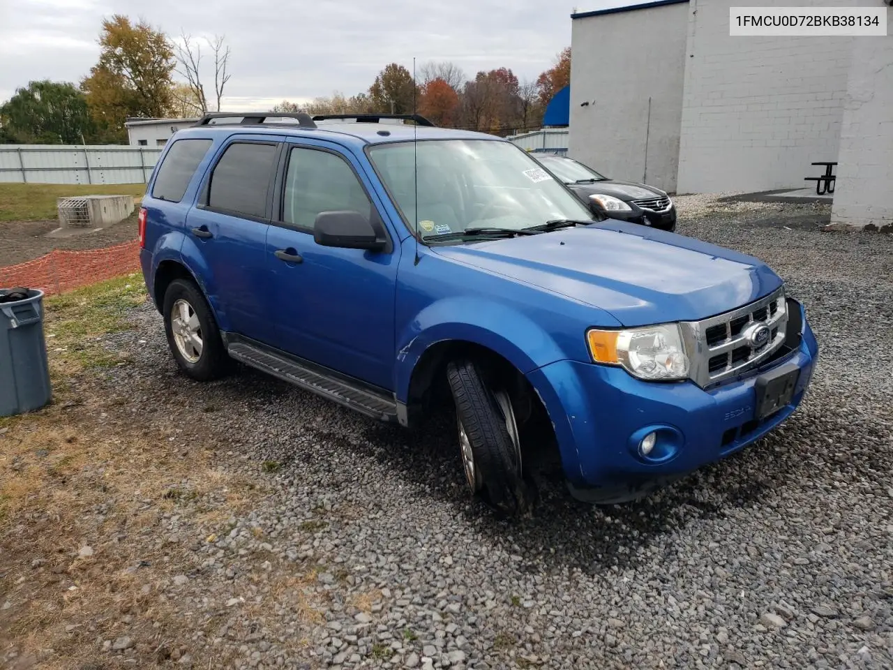 1FMCU0D72BKB38134 2011 Ford Escape Xlt