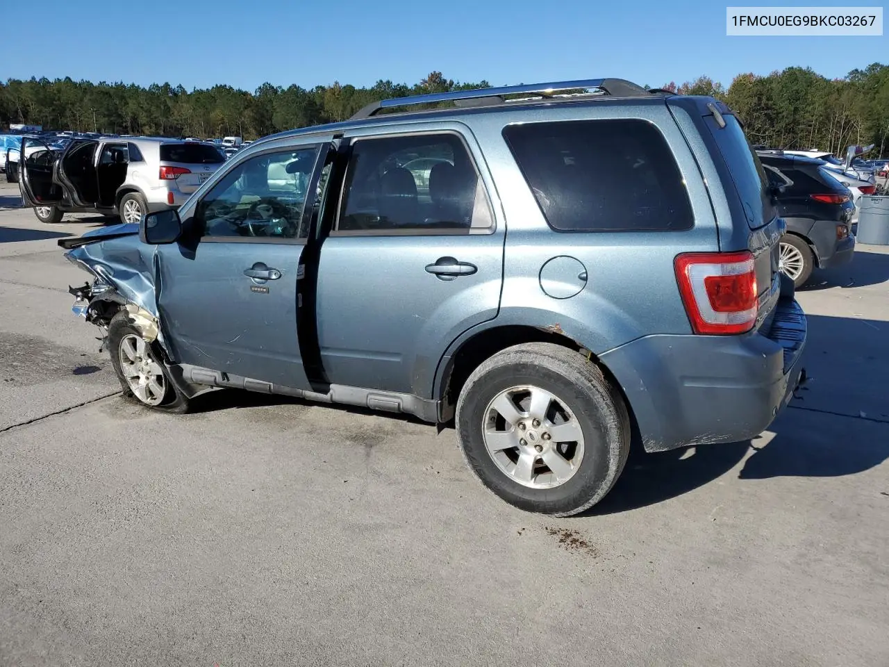 1FMCU0EG9BKC03267 2011 Ford Escape Limited