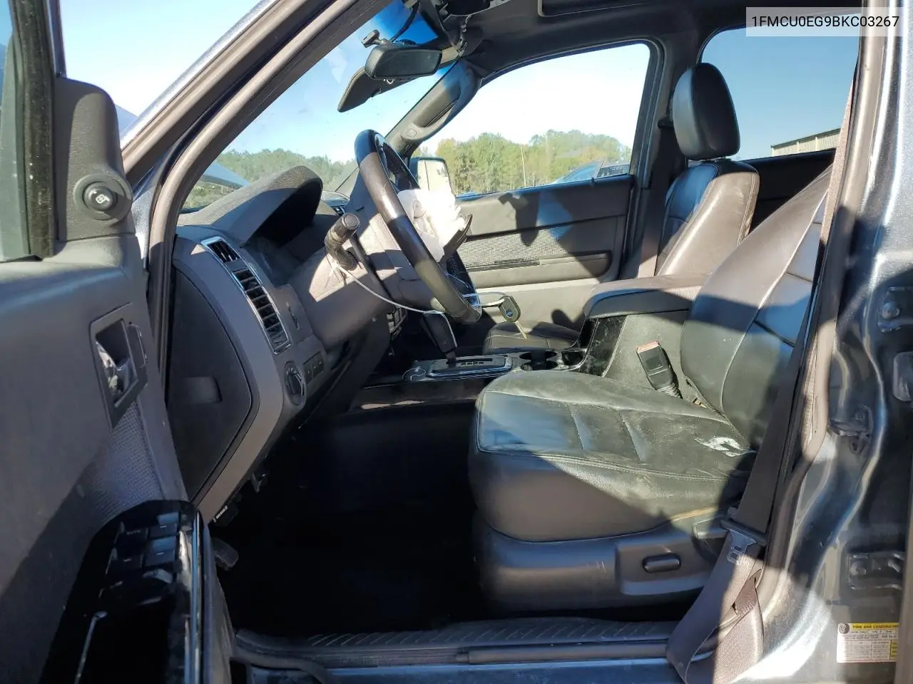 1FMCU0EG9BKC03267 2011 Ford Escape Limited