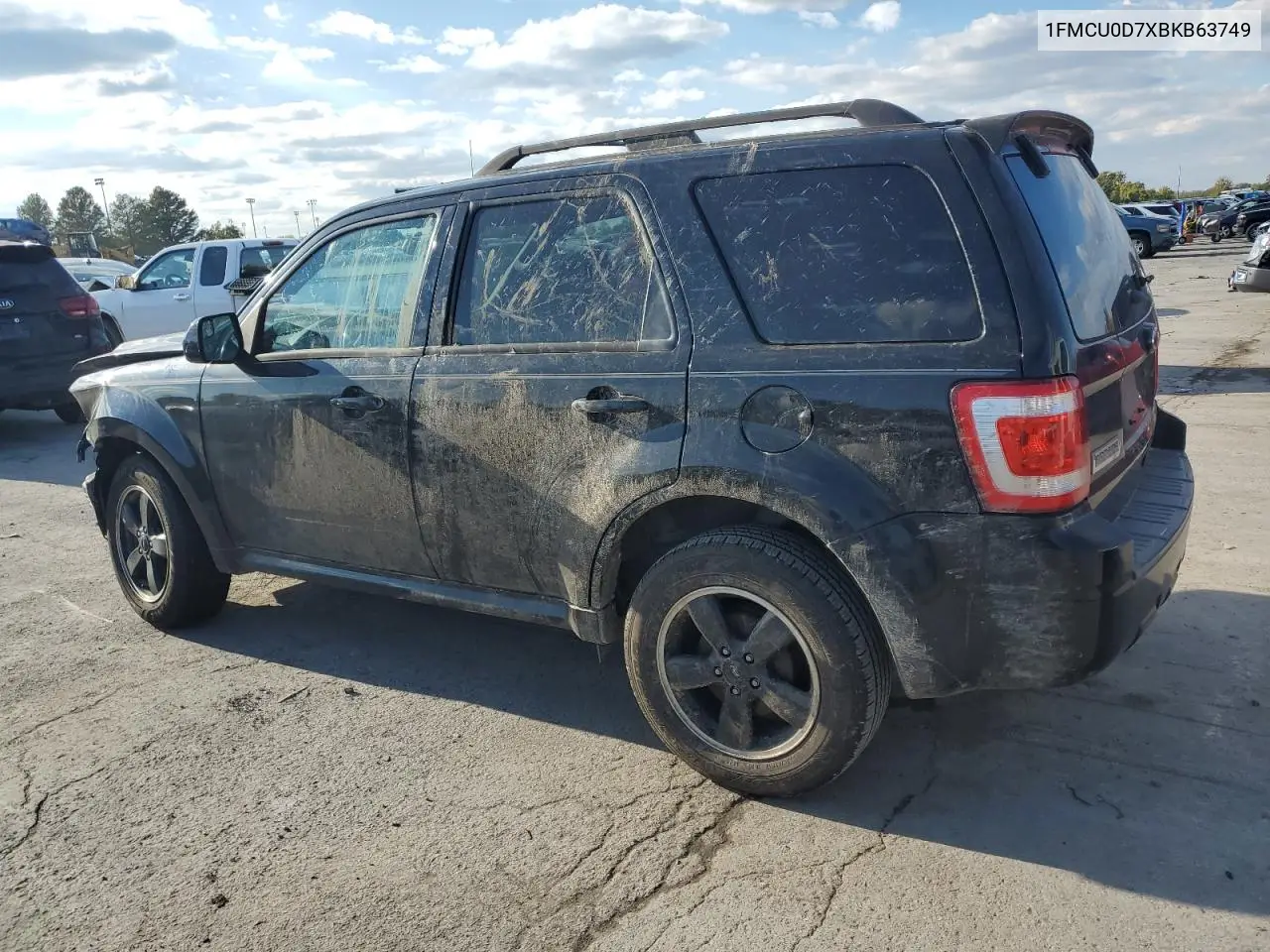 1FMCU0D7XBKB63749 2011 Ford Escape Xlt
