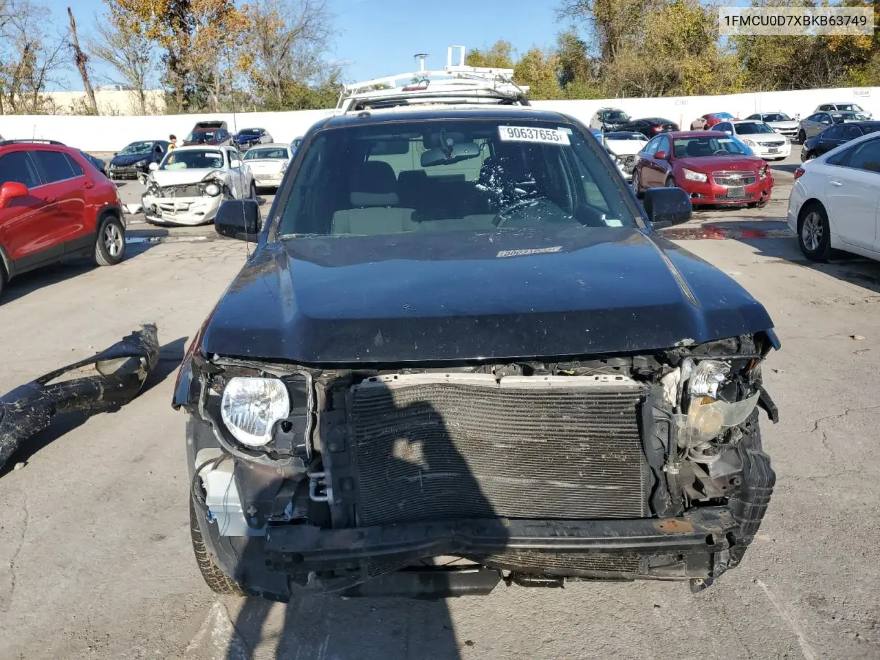 1FMCU0D7XBKB63749 2011 Ford Escape Xlt