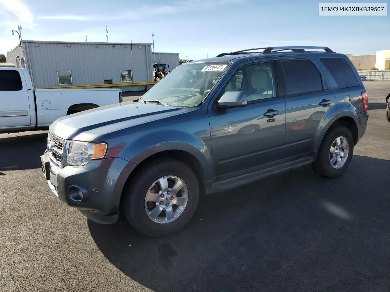 1FMCU4K3XBKB39507 2011 Ford Escape Hybrid