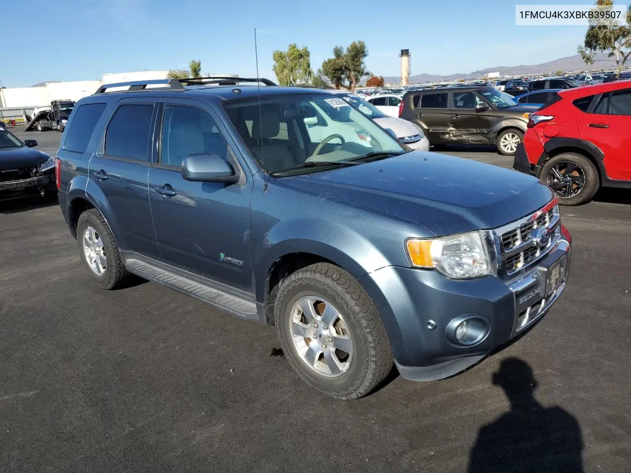 1FMCU4K3XBKB39507 2011 Ford Escape Hybrid
