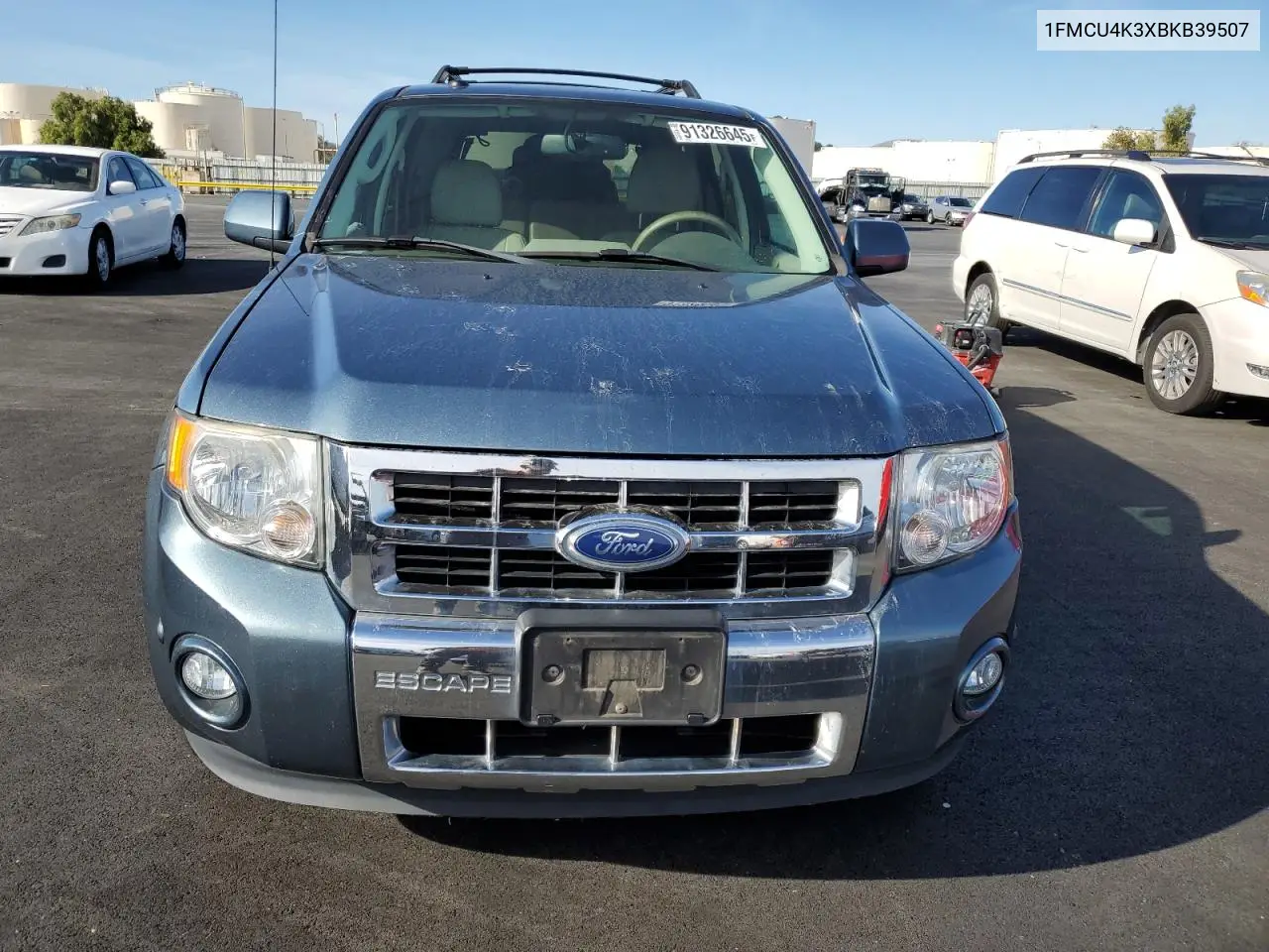 1FMCU4K3XBKB39507 2011 Ford Escape Hybrid