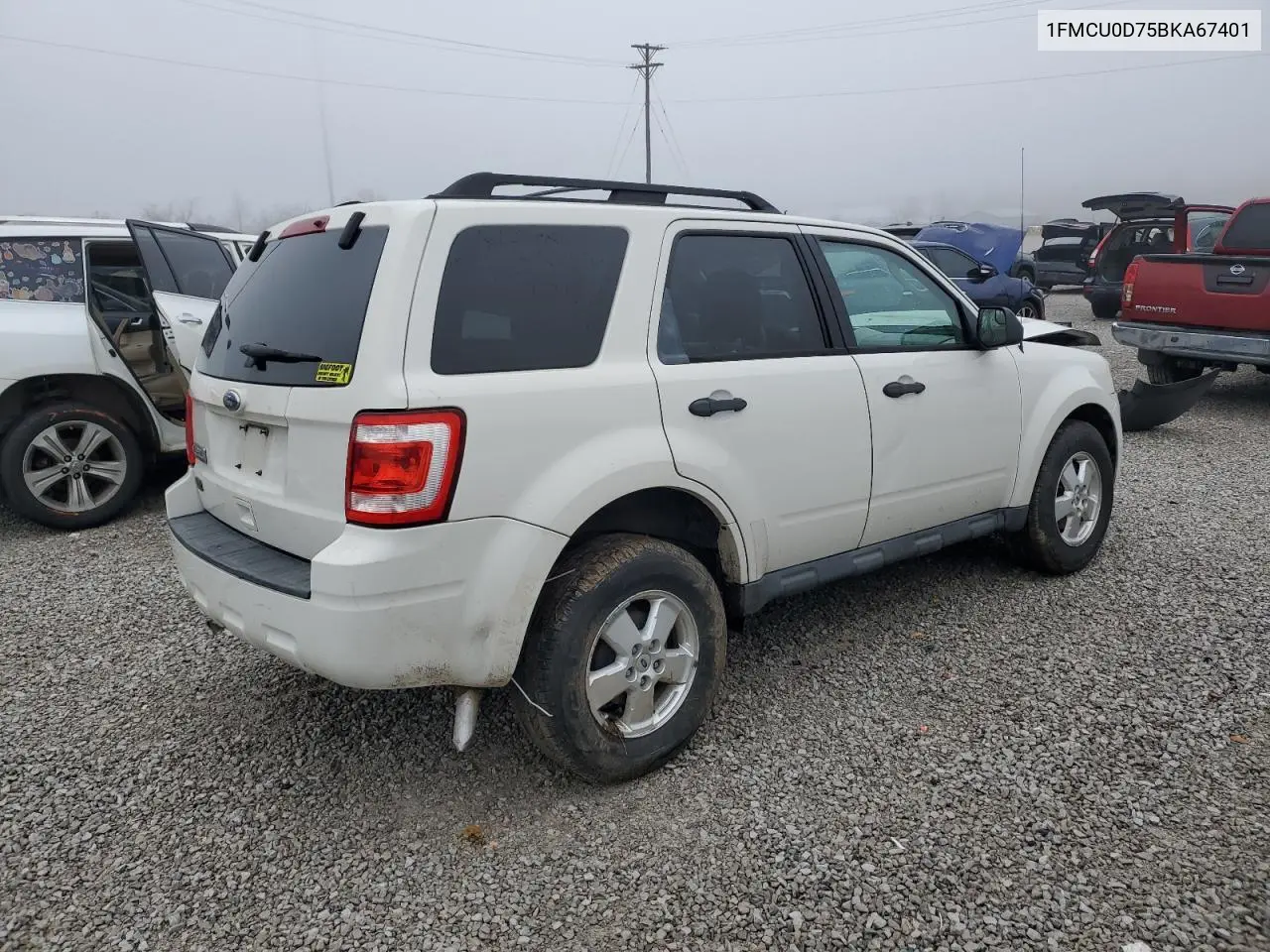 1FMCU0D75BKA67401 2011 Ford Escape Xlt