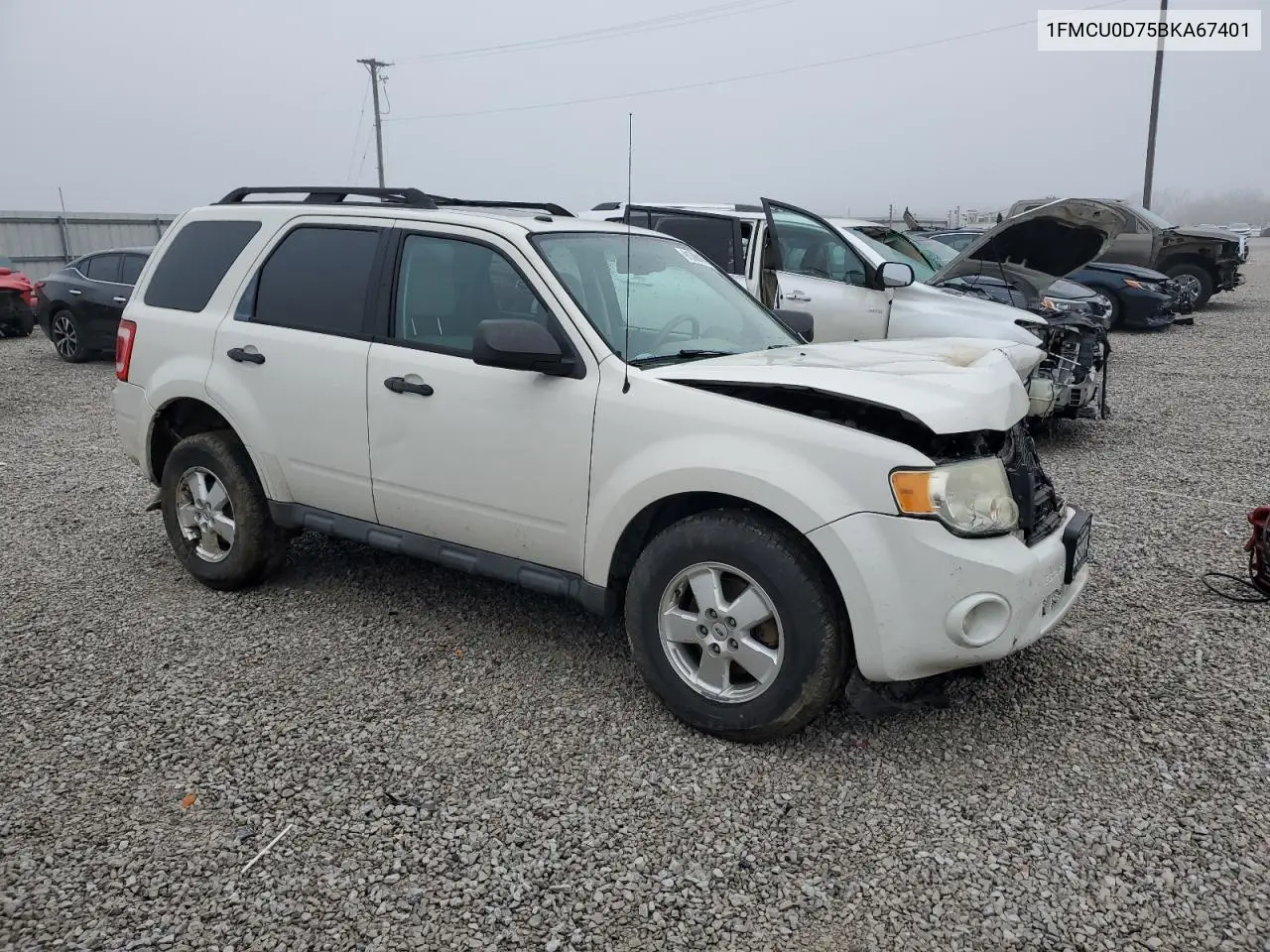 1FMCU0D75BKA67401 2011 Ford Escape Xlt