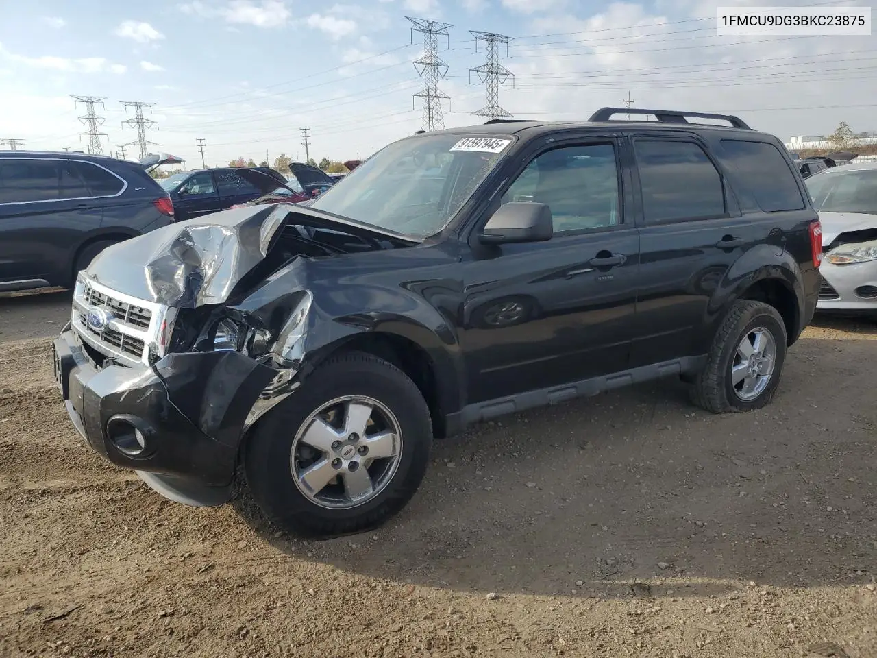 1FMCU9DG3BKC23875 2011 Ford Escape Xlt