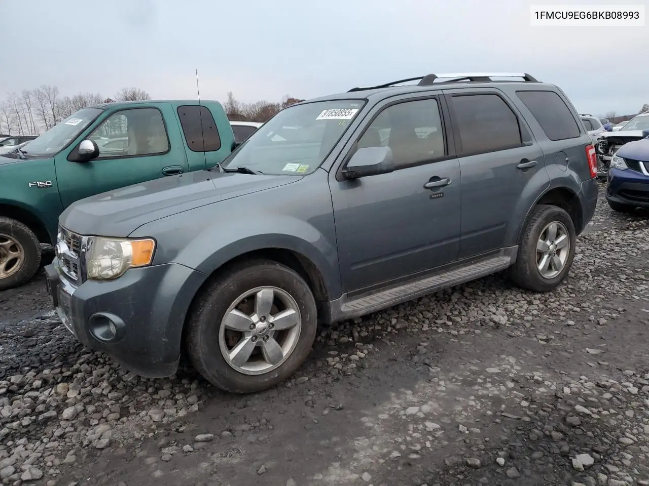 1FMCU9EG6BKB08993 2011 Ford Escape Limited