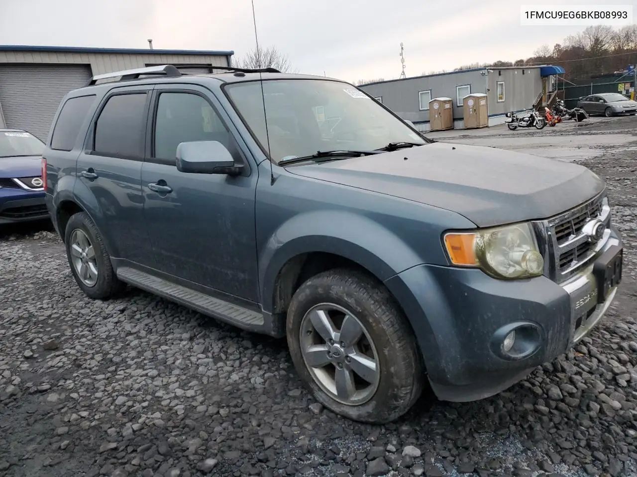 1FMCU9EG6BKB08993 2011 Ford Escape Limited