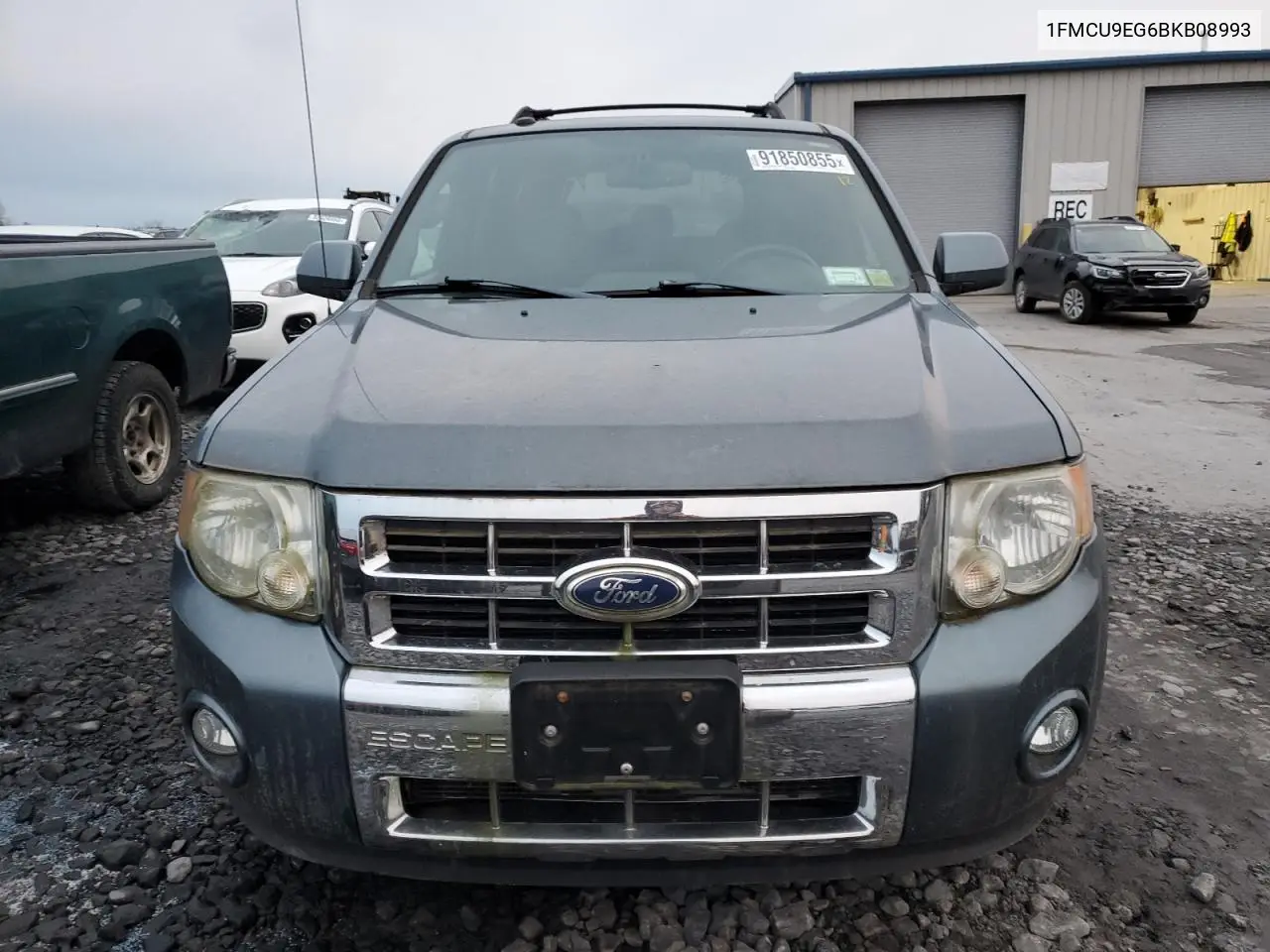 1FMCU9EG6BKB08993 2011 Ford Escape Limited