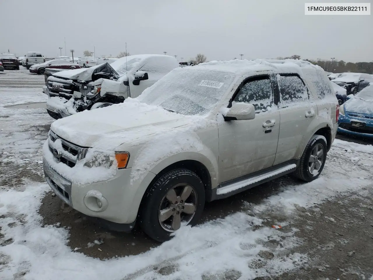 1FMCU9EG5BKB22111 2011 Ford Escape Limited
