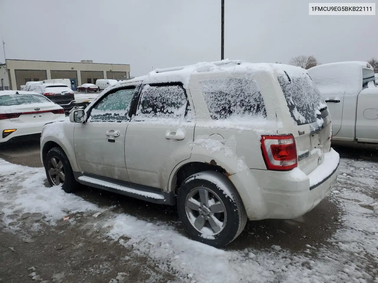 1FMCU9EG5BKB22111 2011 Ford Escape Limited
