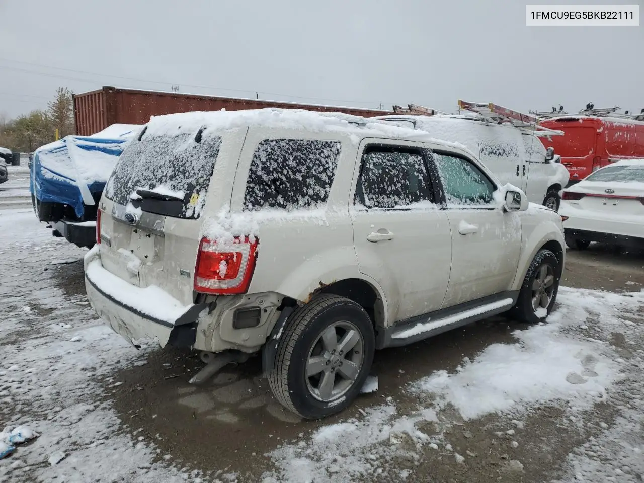1FMCU9EG5BKB22111 2011 Ford Escape Limited