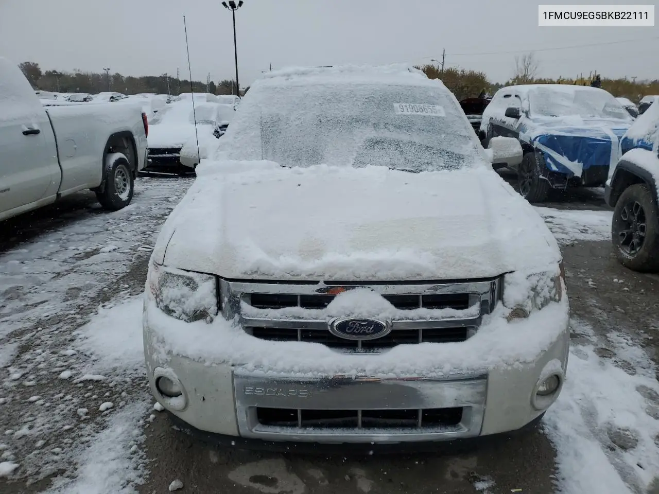 1FMCU9EG5BKB22111 2011 Ford Escape Limited