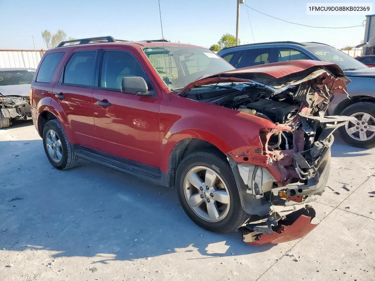 1FMCU9DG8BKB02369 2011 Ford Escape Xlt