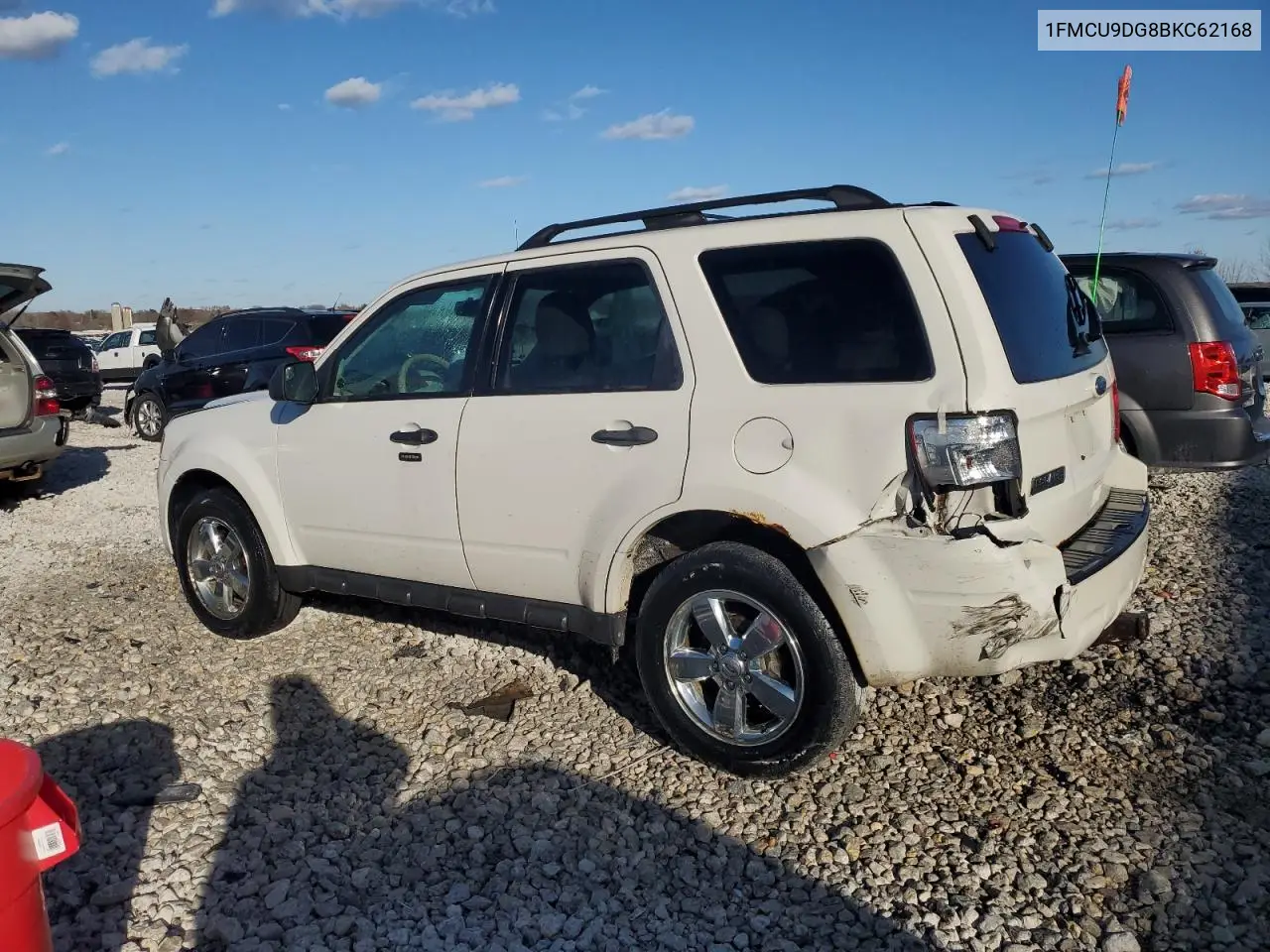 1FMCU9DG8BKC62168 2011 Ford Escape Xlt