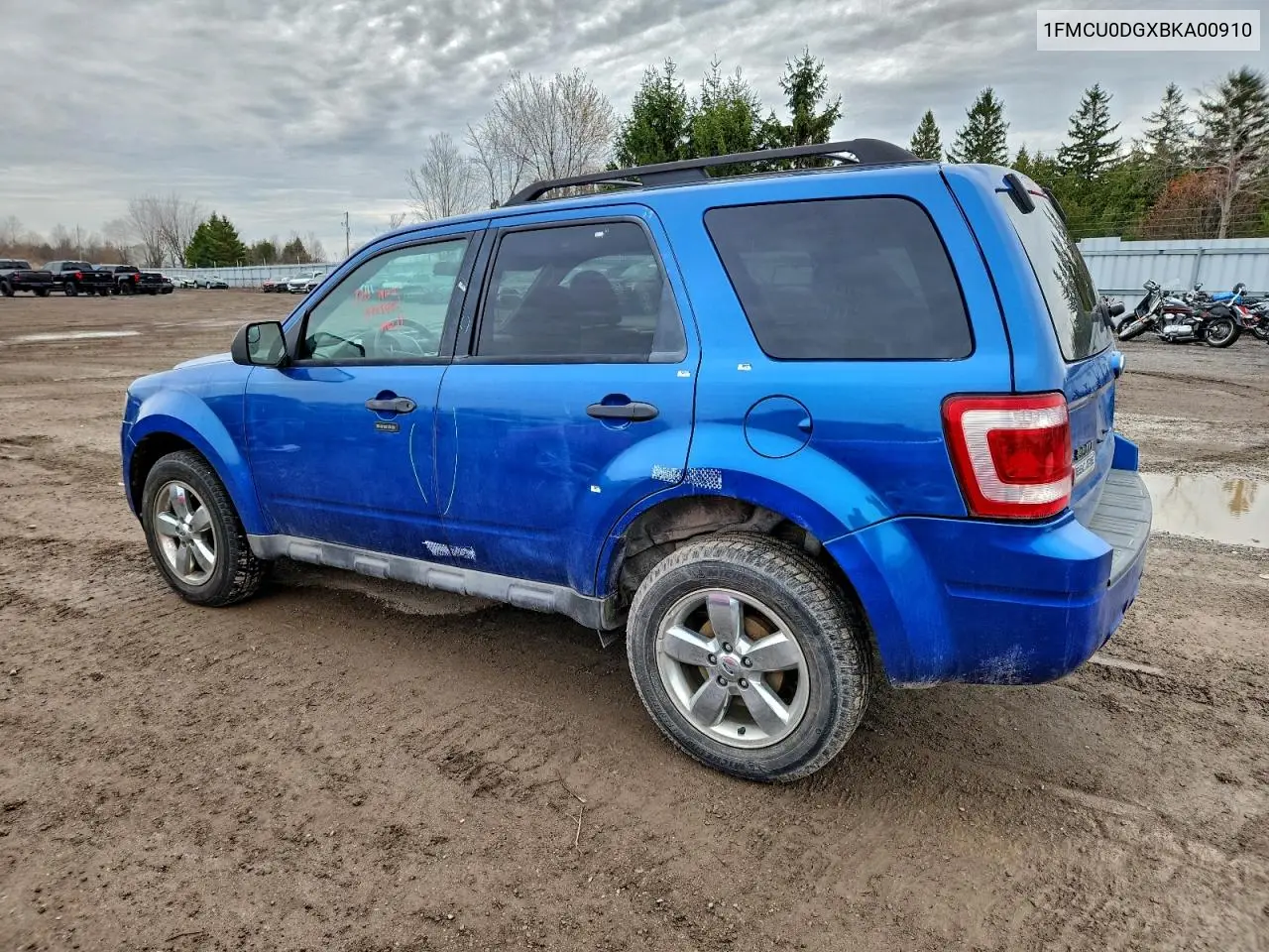 1FMCU0DGXBKA00910 2011 Ford Escape Xlt