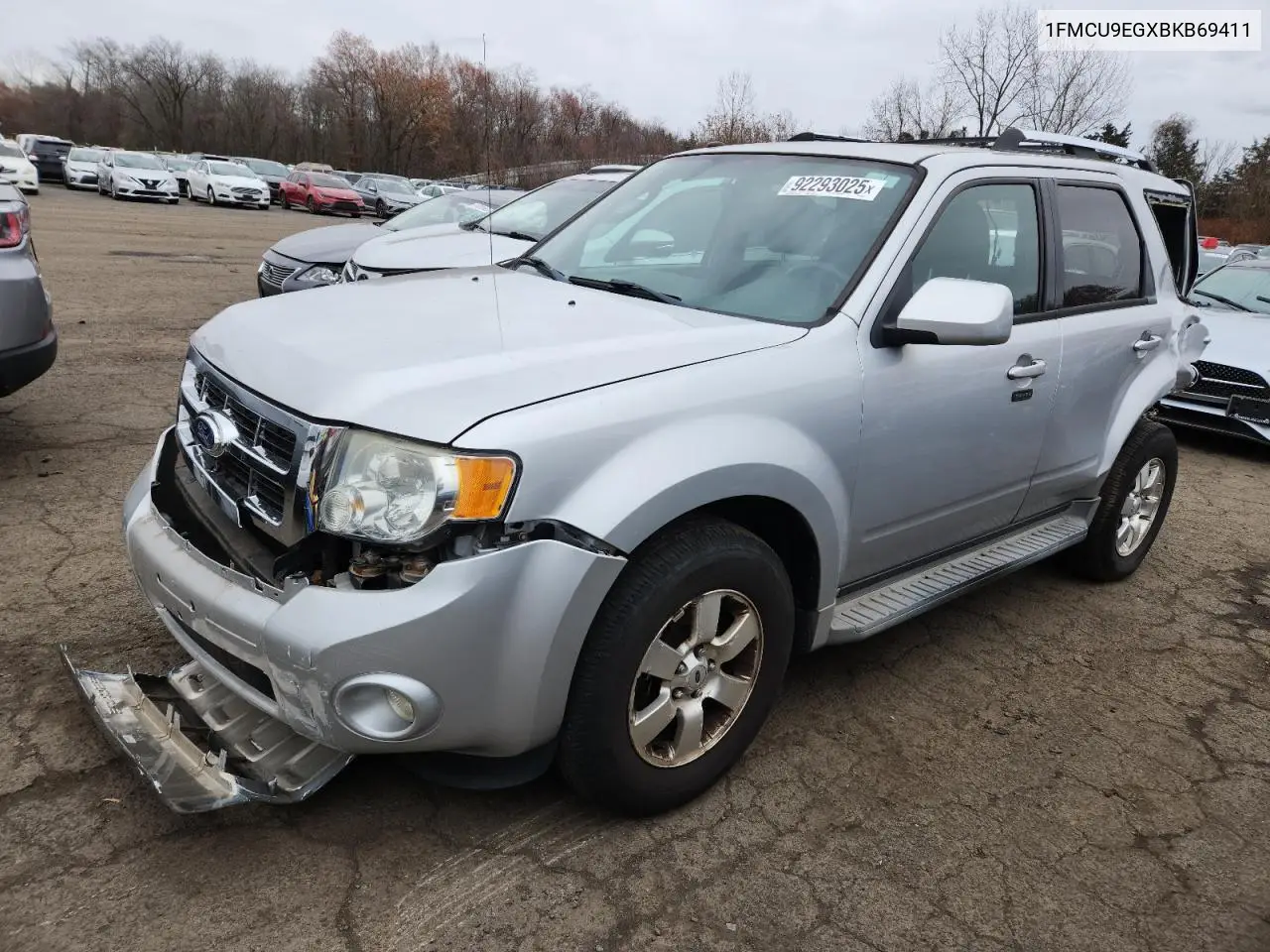 1FMCU9EGXBKB69411 2011 Ford Escape Limited